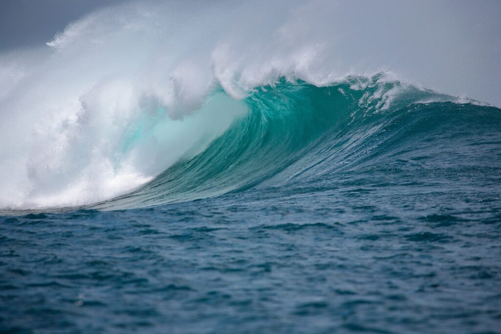 sea, wave, splash, big wave, ocean, water, nature, indian ocean, seascape